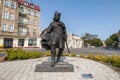 Monument of Polish king BolesÃâaw SmiaÃây in Gniezno